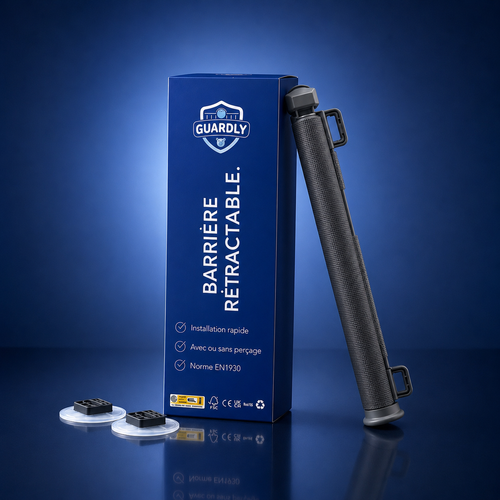 Barrière de sécurité rétractable